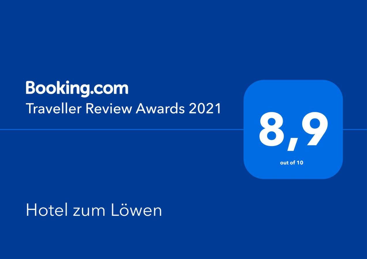 Hotel Zum Loewen Weißenhorn Dış mekan fotoğraf