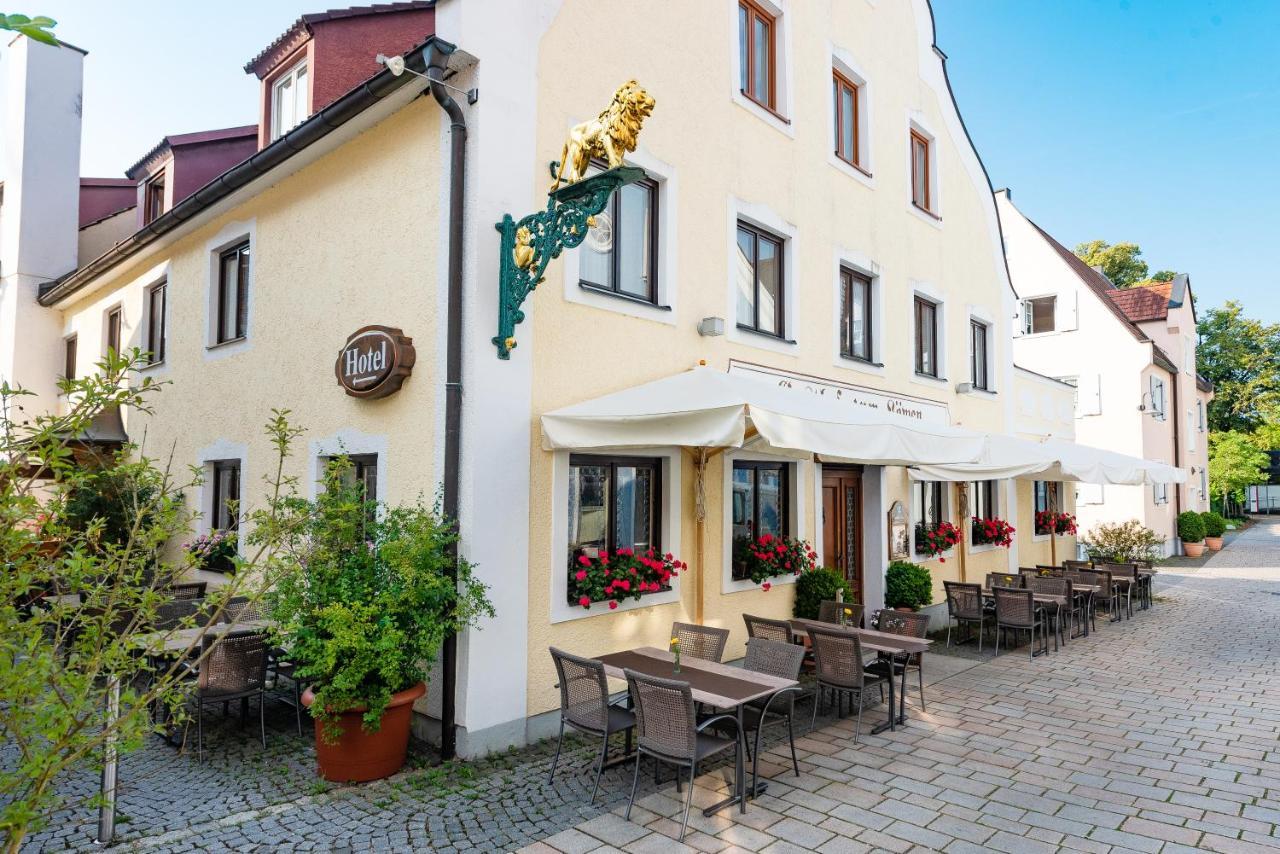 Hotel Zum Loewen Weißenhorn Dış mekan fotoğraf